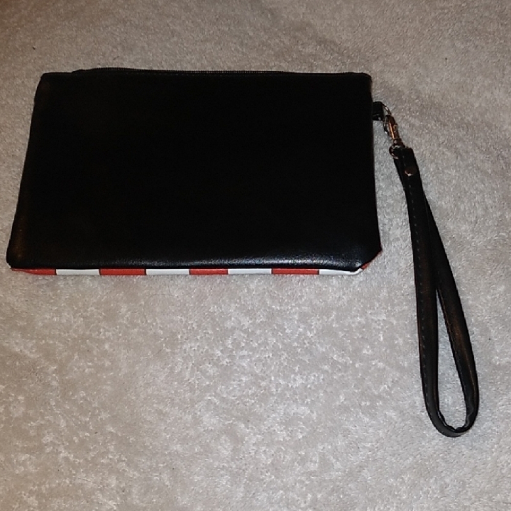 DC Comics Wonder Woman Red White Blue Wristlet Pouch - Picture 3 of 6